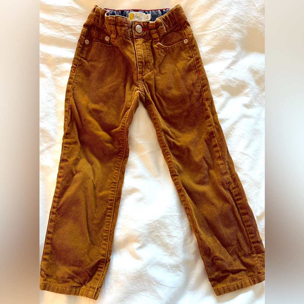Boden kids tan corduroy pants. Size 4
